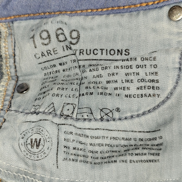 Gap 1969 Women's Always Skinny Jeans Size 24/00R - Picture 6 of 7